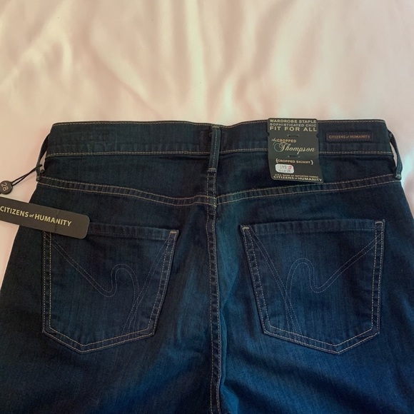 CITIZENS of Humanity Jeans, Thompson Medium Rise, Cropped Skinny, size 2… - Picture 1 of 16